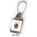 fantastic real spiner spider resin  key chain(crystal style)